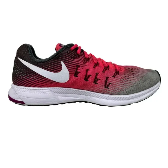 Nike Zoom Pegasus 33 Running Shoes Pink Grey Women's Size 9 - Picture 4 of 15